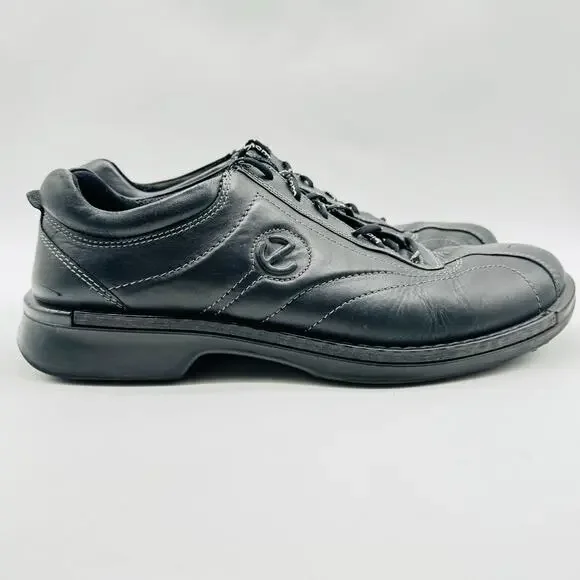 Ecco Shoes Ecco Shoes Mens 44 Us 105 Black Leather Shock Point